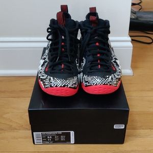 Nike Foamposite snakeskin